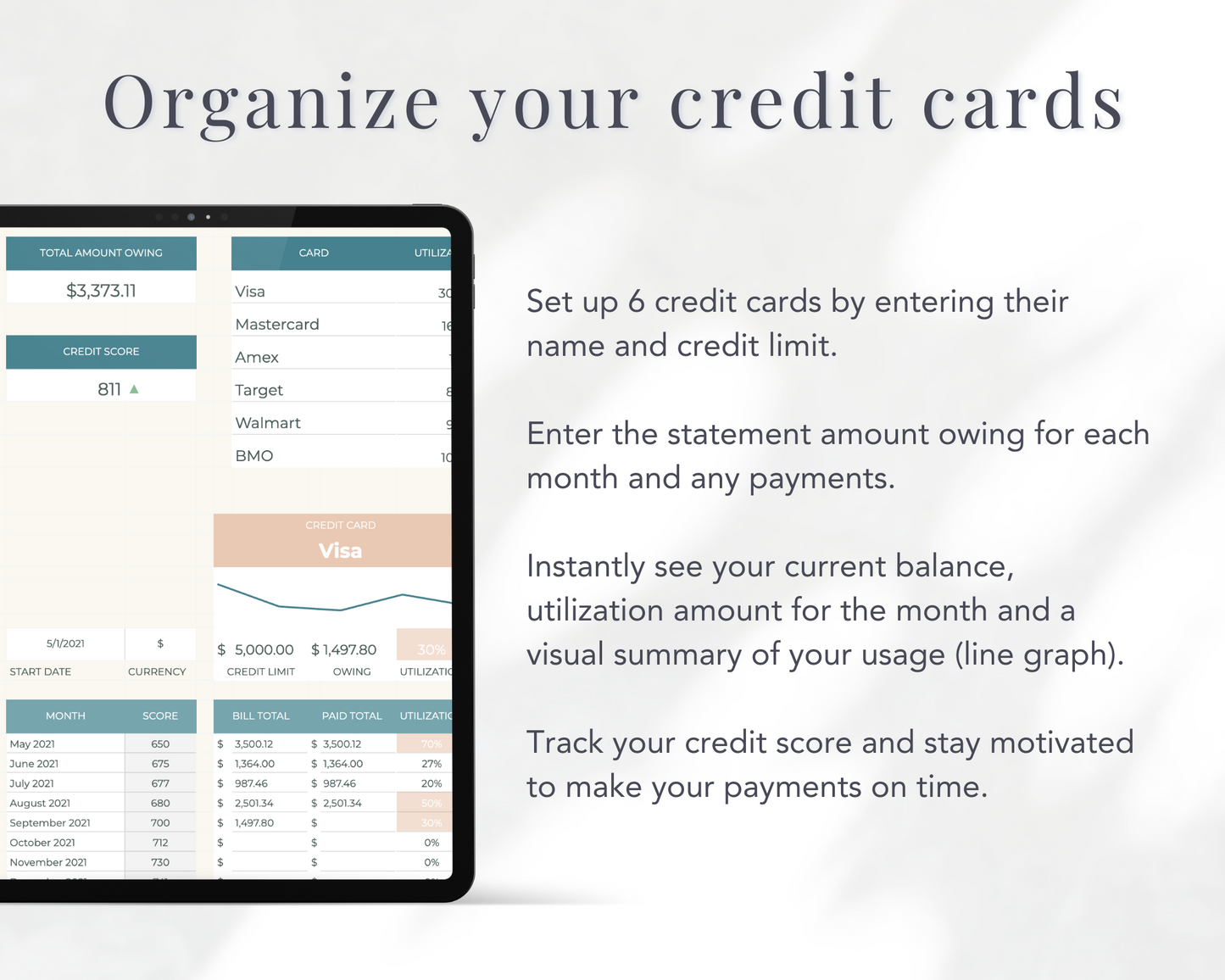 Credit Card Tracker