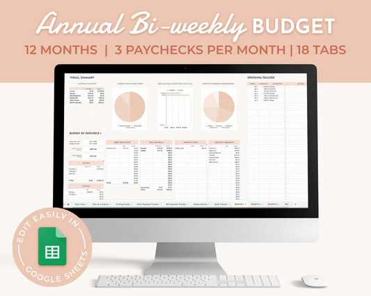 Bi-Weekly Annual Budget Tracker