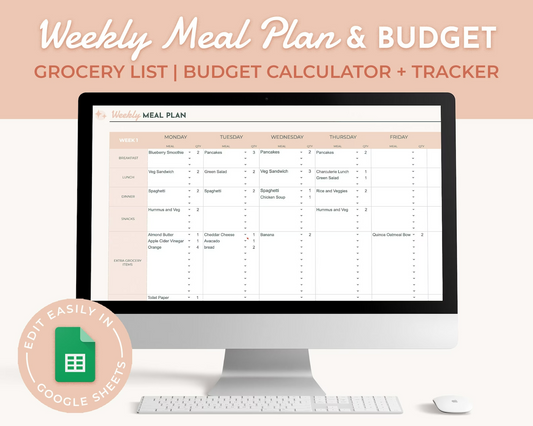 Digital Meal Planner