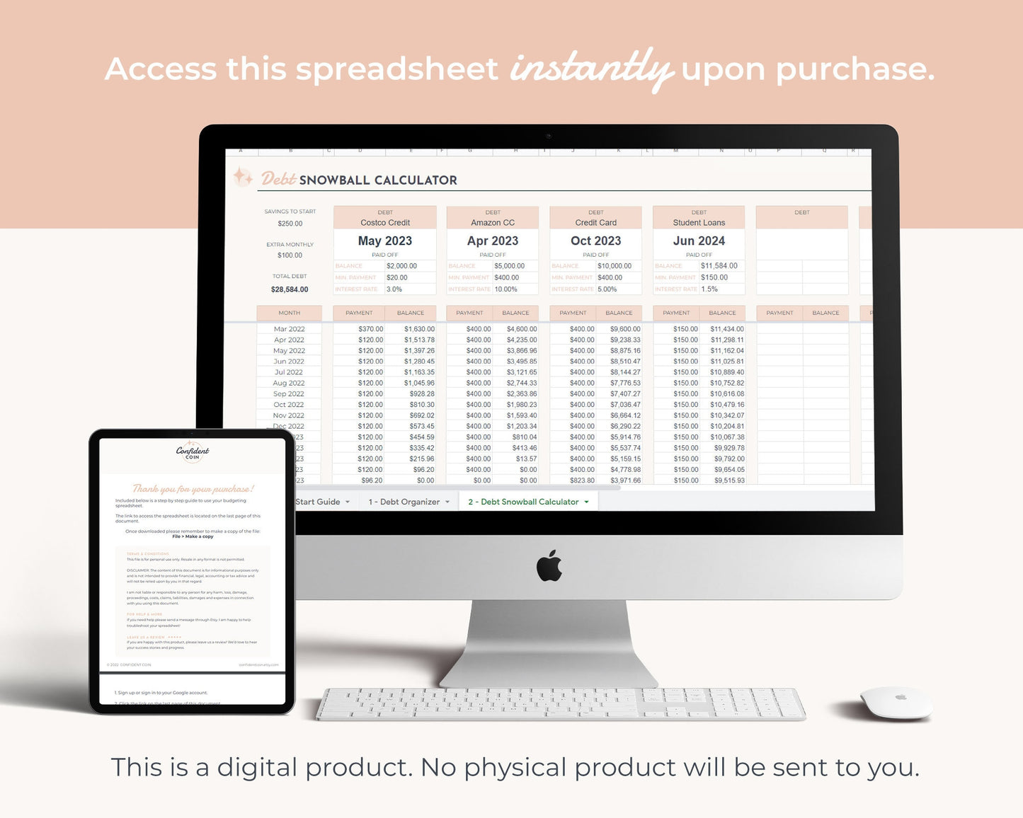 Debt Snowball Calculator