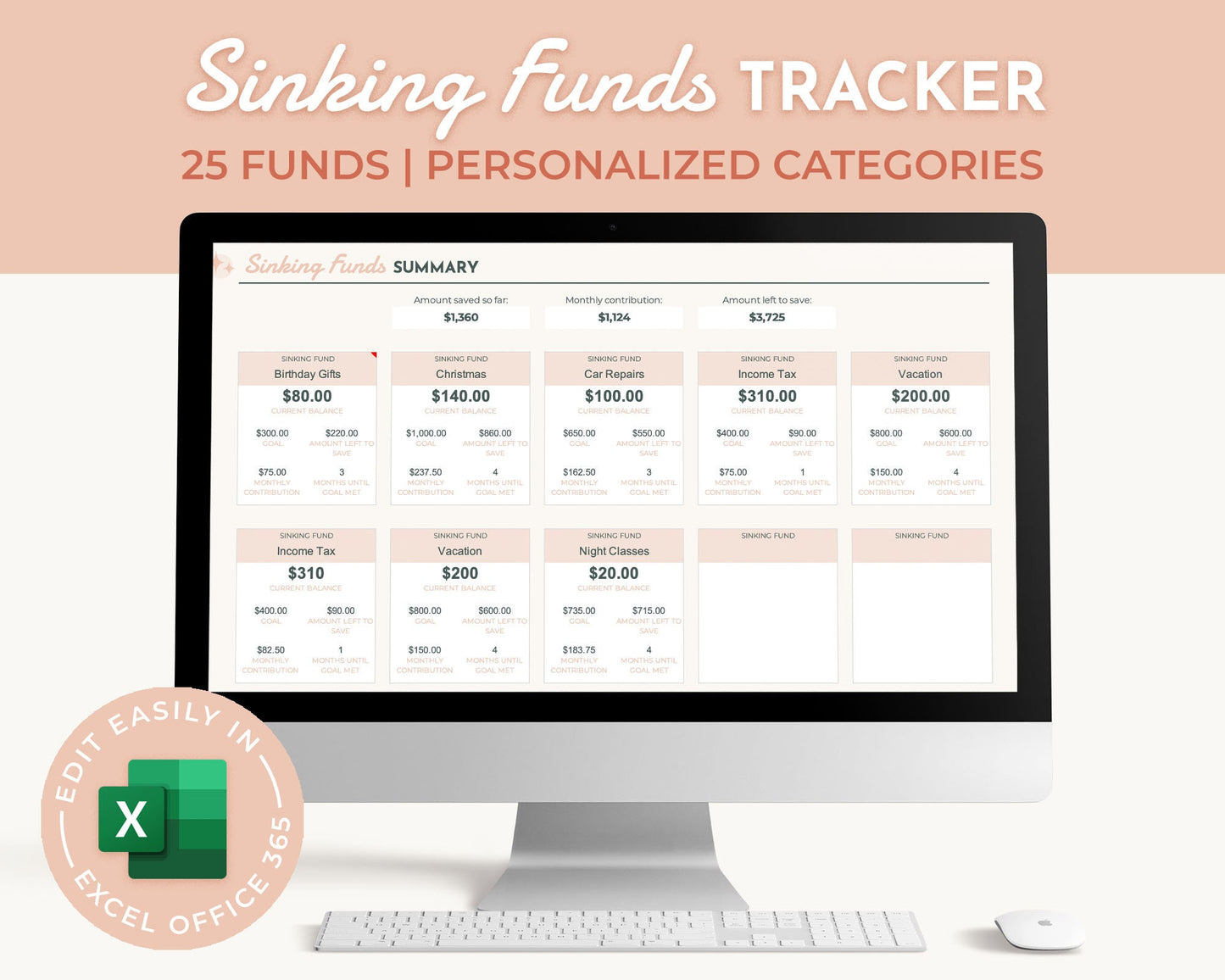 Sinking Funds Tracker