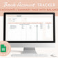 Bank Account Tracker Spreadsheet