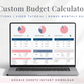 Custom Budget Calculator