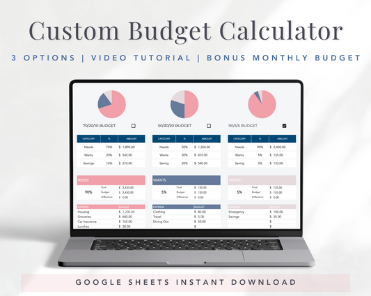 Custom Budget Calculator