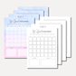 30 Day Saving Challenge Printable