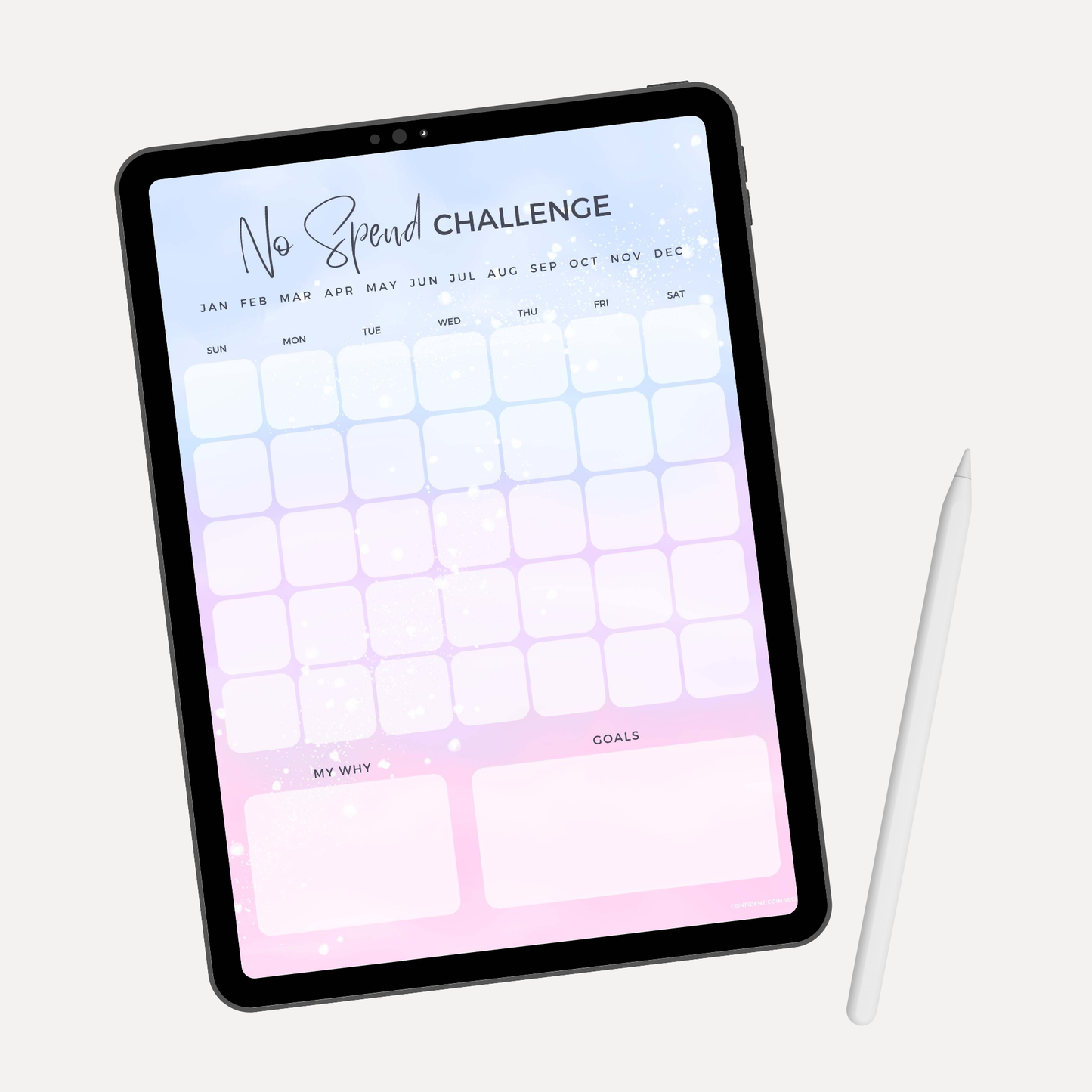 30 Day Saving Challenge Printable