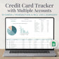 Credit Card Tracker Template for Google Sheets