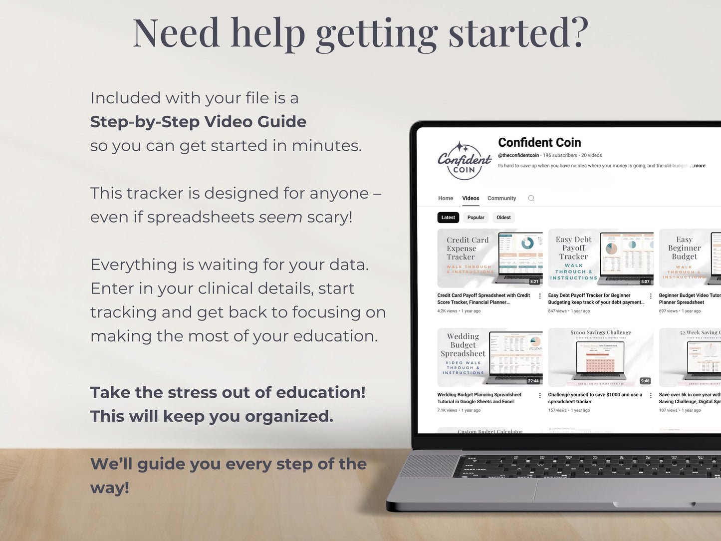 Clinical Hours Tracker for Social Work & Nursing Supervision Log Google Sheets & Excel