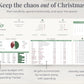 Ultimate Christmas Planner Spreadsheet for Google Sheets & Excel