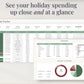 Ultimate Christmas Planner Spreadsheet for Google Sheets & Excel