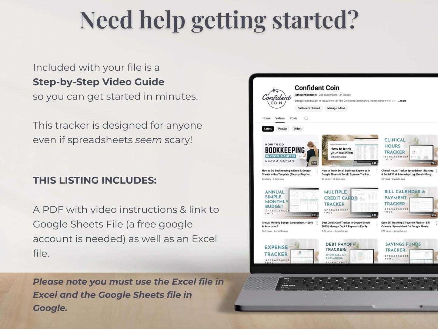 Ultimate Christmas Planner Spreadsheet for Google Sheets & Excel