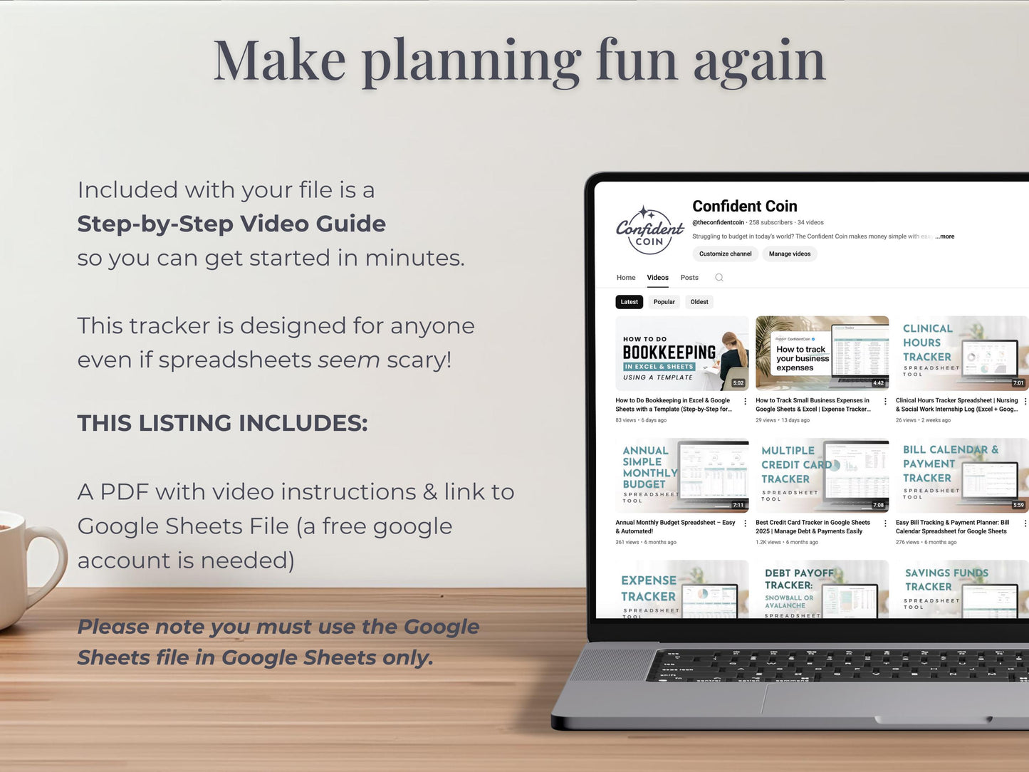 Christmas Calendar & Task List for Google Sheets