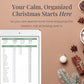 Christmas Calendar & Task List for Google Sheets