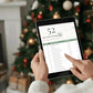 Christmas Calendar & Task List for Google Sheets