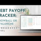 Debt Payoff Tracker Template for Google Sheets