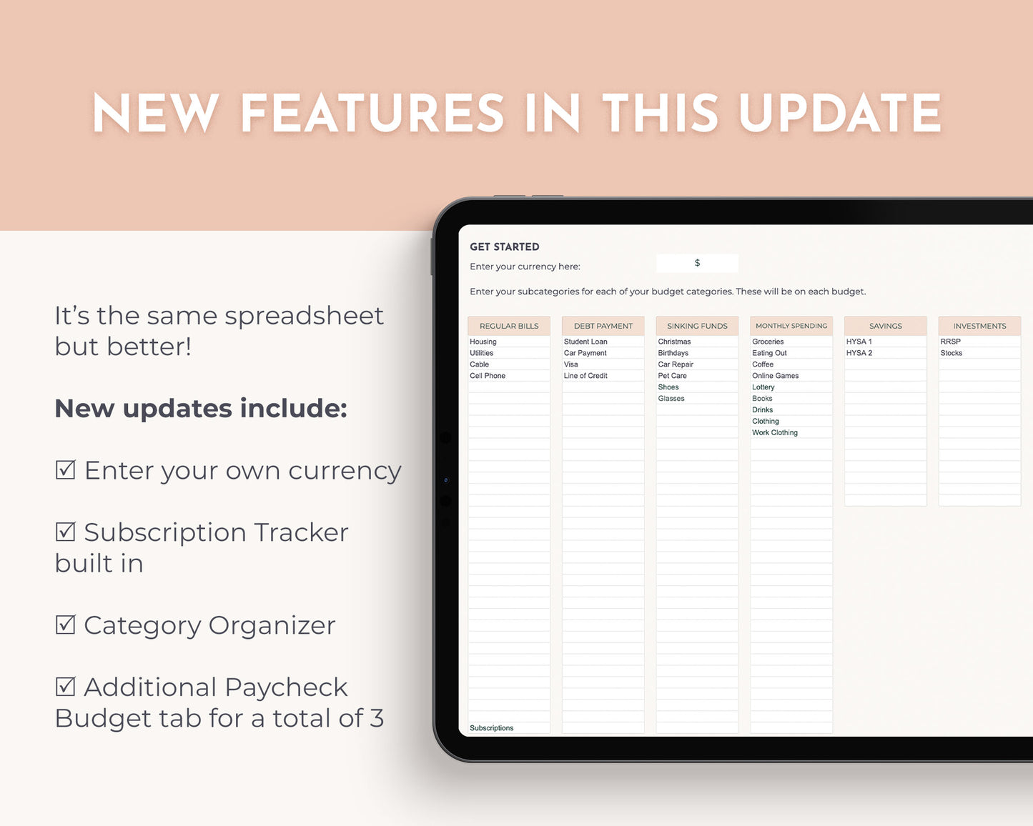 Bi-weekly Budget by Paycheck Monthly Template