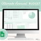 Ultimate Annual Budget Spreadsheet
