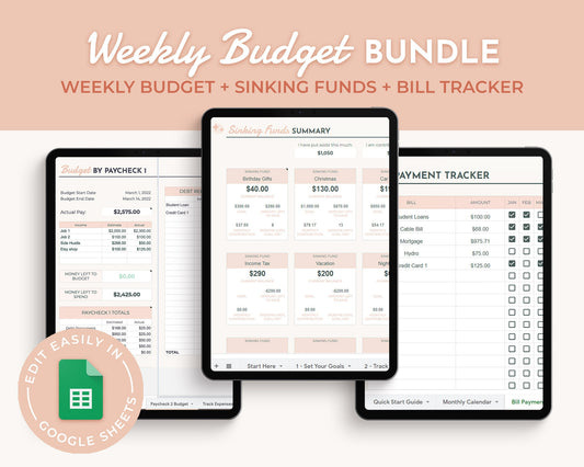 Weekly Budget Bundle