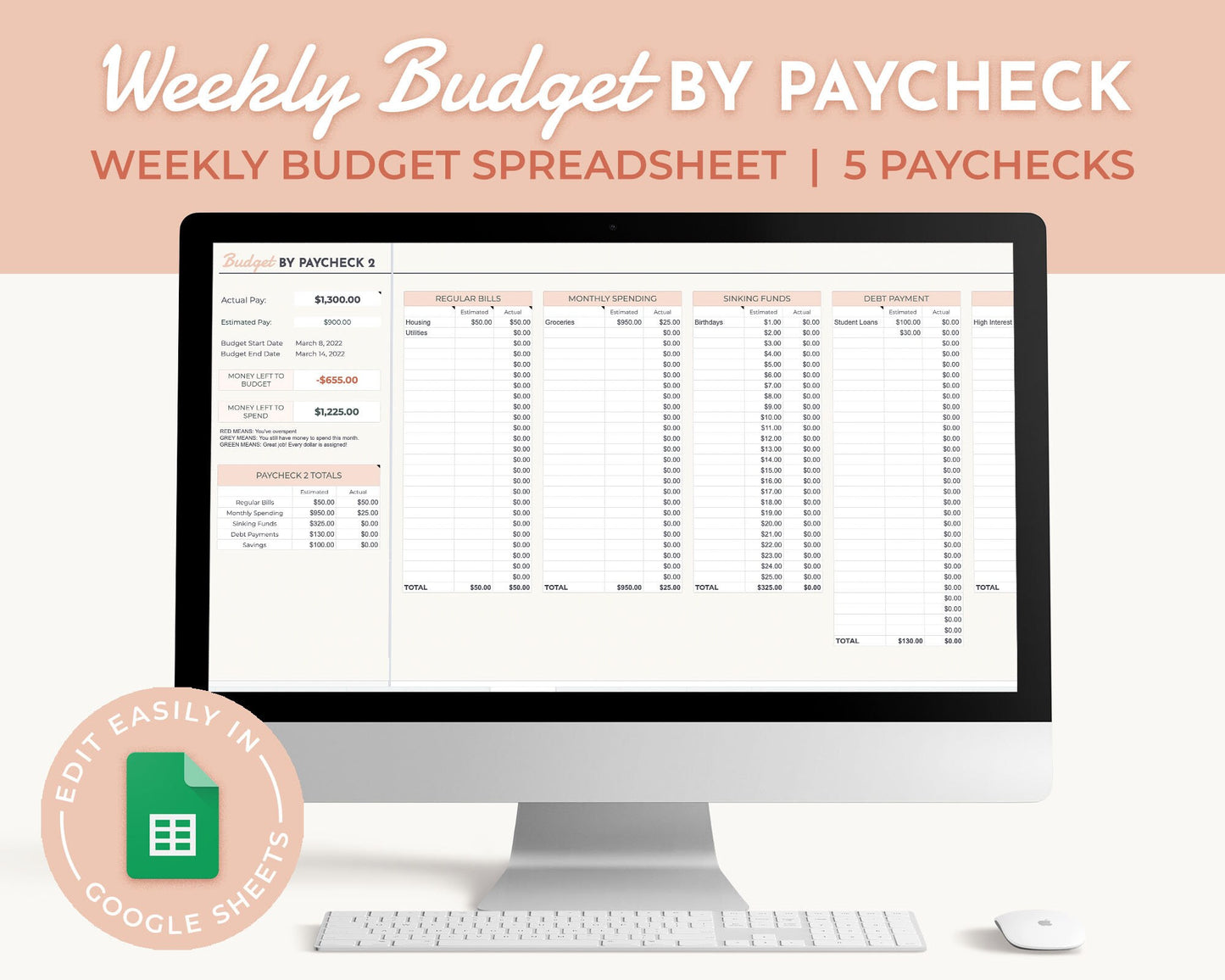 Weekly Budget Bundle