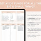 Sinking Funds Tracker - Updated!