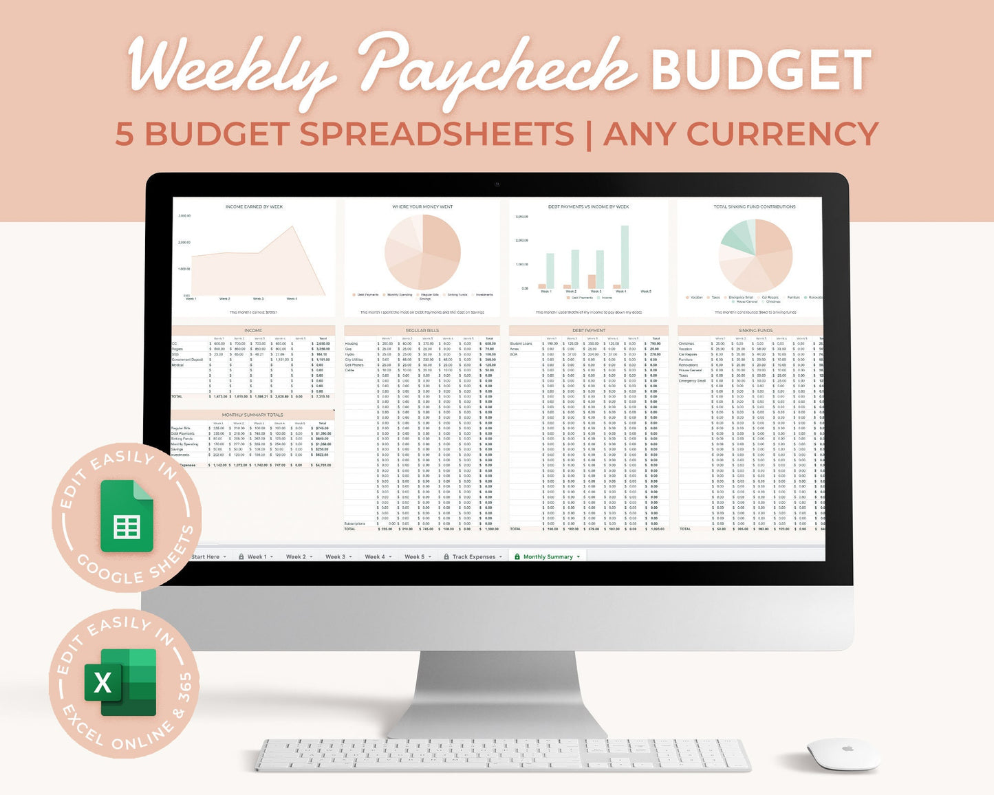 Weekly Paycheck Bundle