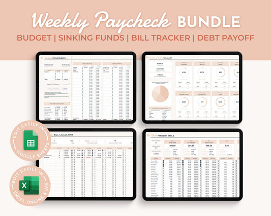 Weekly Paycheck Bundle